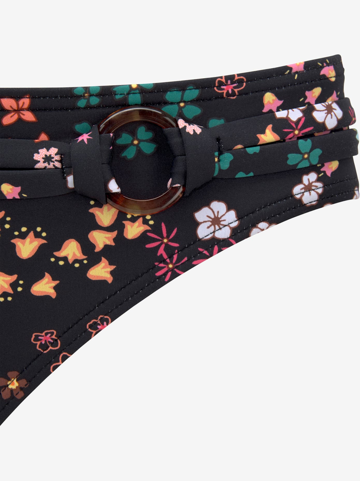 Bas de maillot de bain imprimé floral moderne