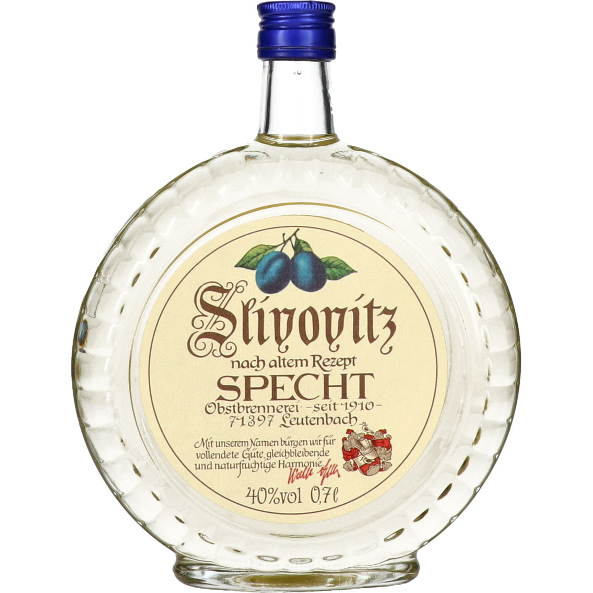 Specht Slivovitz 70 cl