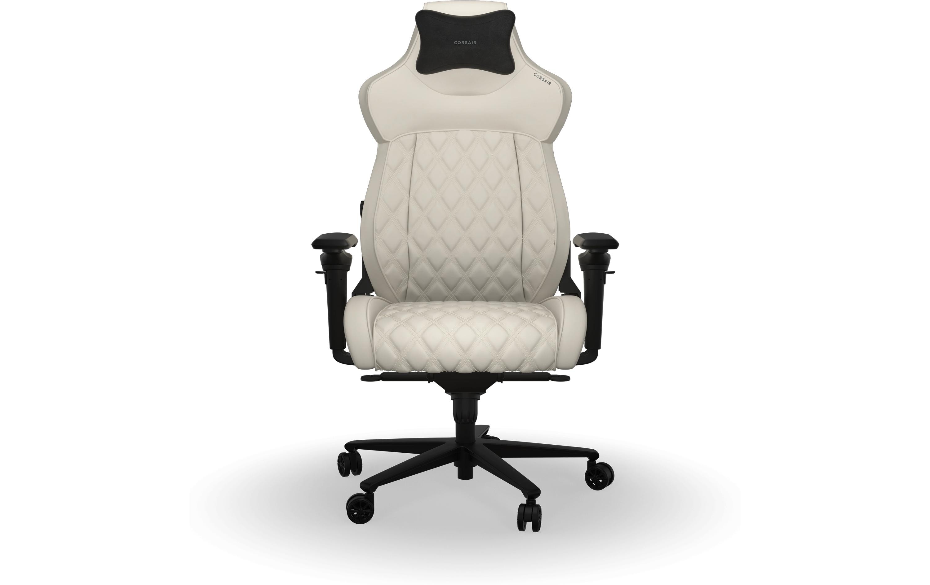 Gaming-Stuhl TC500 Luxe Frost<br>Ergonomischer Racing-Gaming-Stuhl mit einer Belastbarkeit von bis zu 120 kg