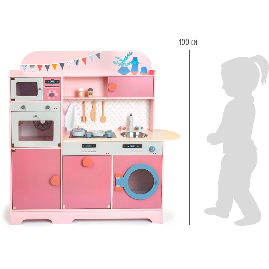 small foot® Spielküche Rosa Gourmet