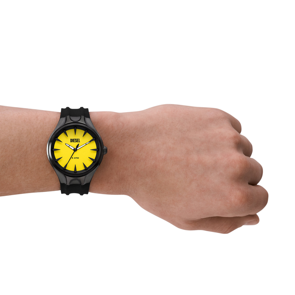 Montre DIESEL streamline homme bracelet silicone noir