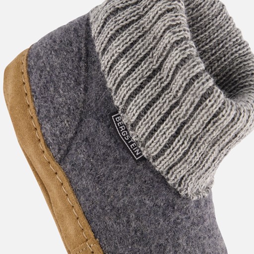 Bergstein cozy lux pantoffels grijs
