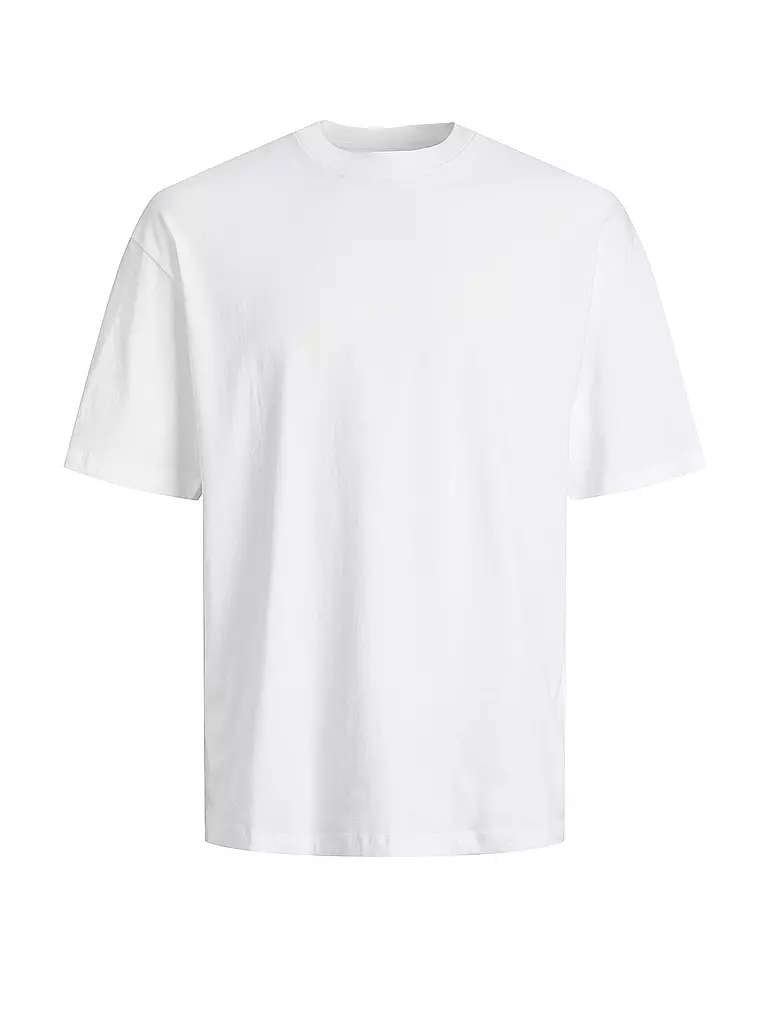 JACK & JONES T-Shirt JJEBRADLEY weiss