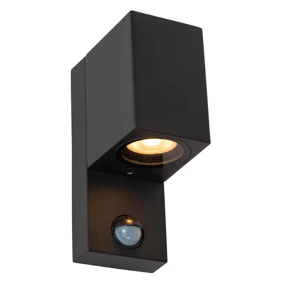 Lucide ZARO IR Wandspot - Zwart