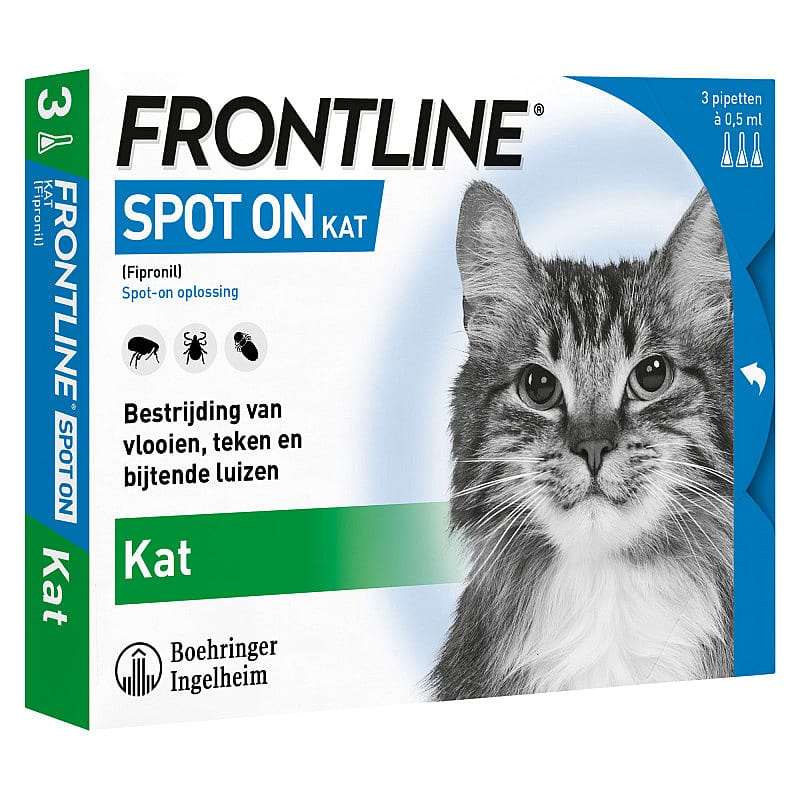 Frontline Spot on Kat 3plus1 pipetten