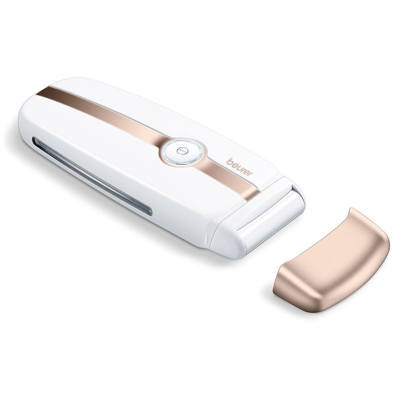 Beurer Épilateur à la cire chaude & 2 cartouches de cire HL 40 blanc/cuivré