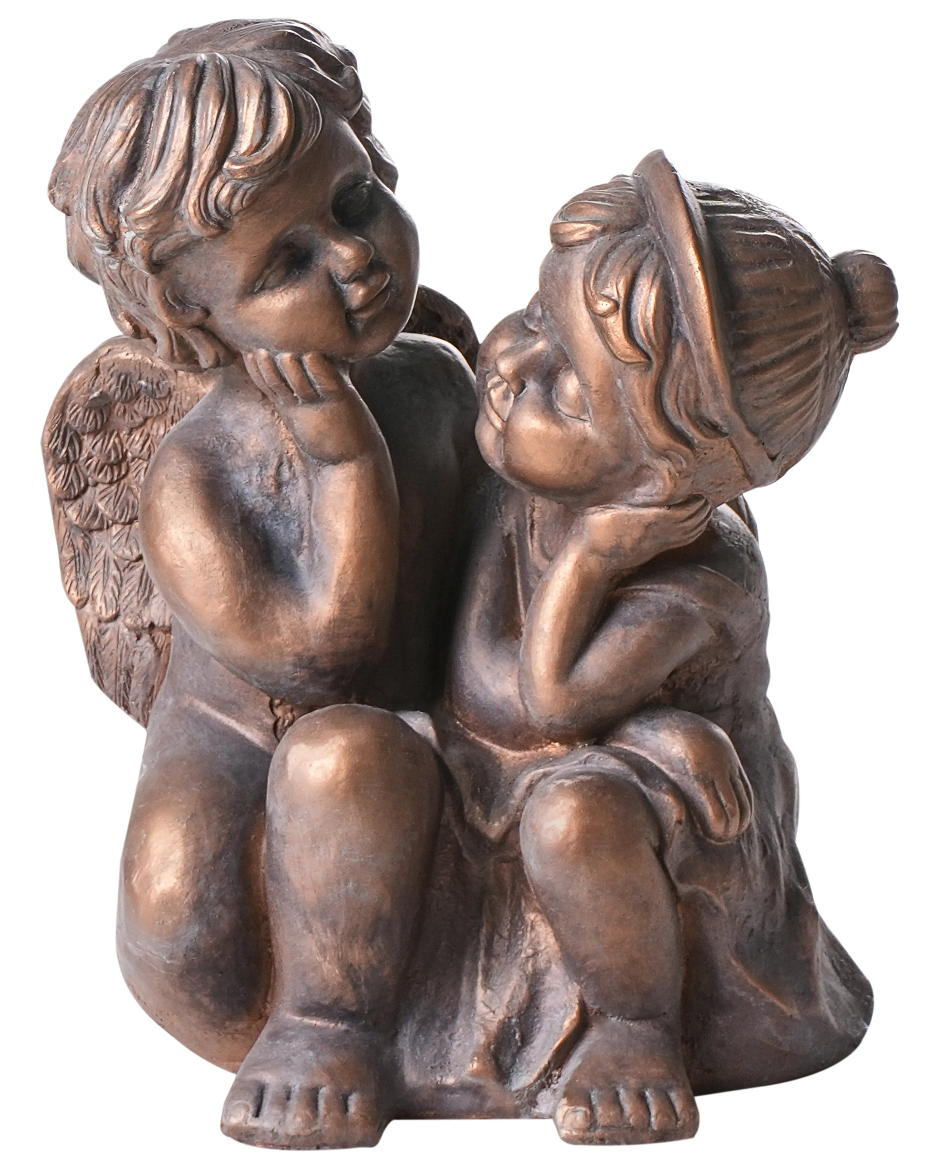 Tuinbeeld DAMARO Kinderen Bruin