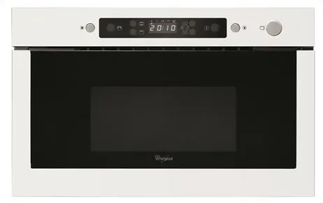 Whirlpool AMW 439/WH, Indbygget, 22 L, 750 W, Indbygget skærm, Knapper, Hvid