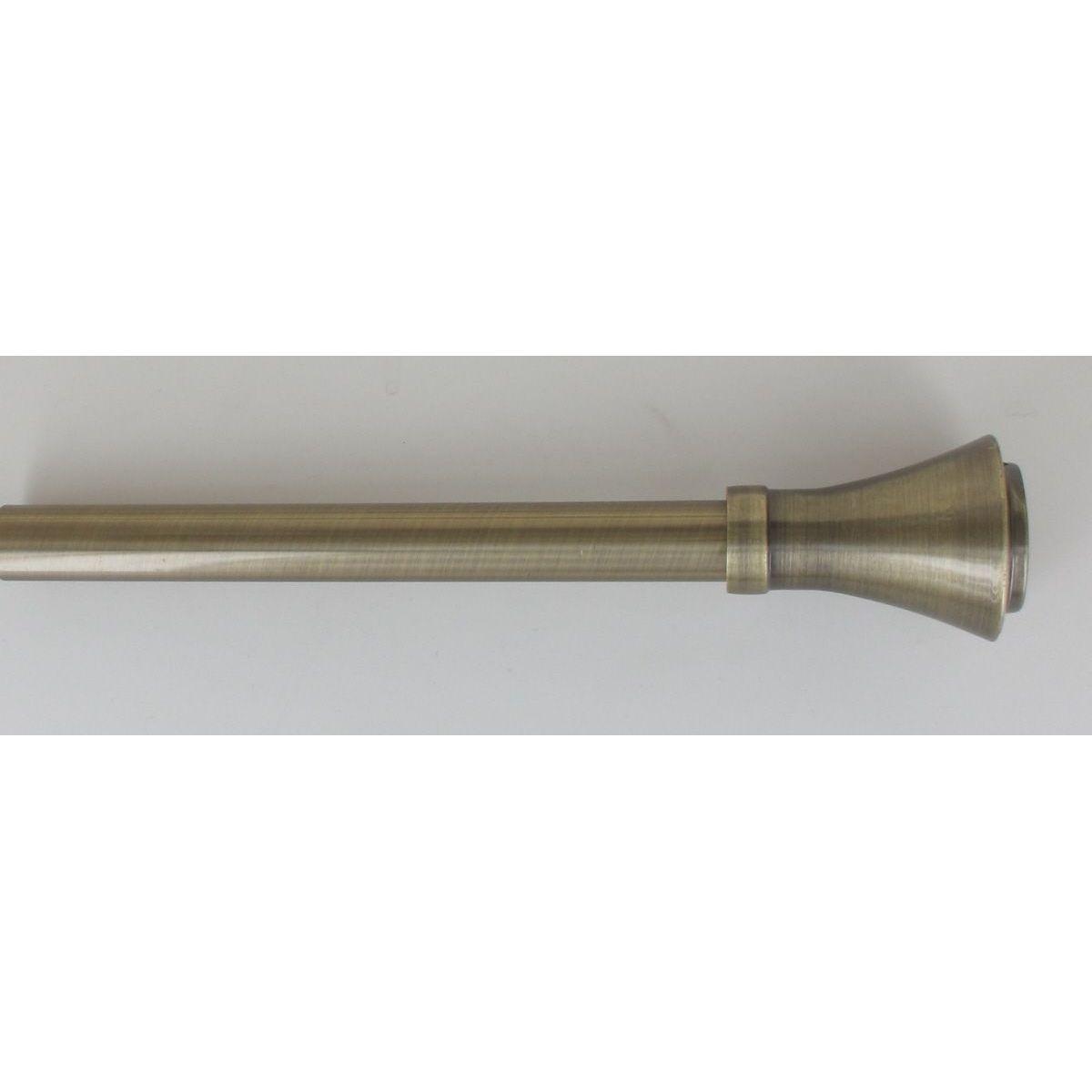 KIT EXT 210 380 CM D19 EMBOUT BRASSERIE BRONZE