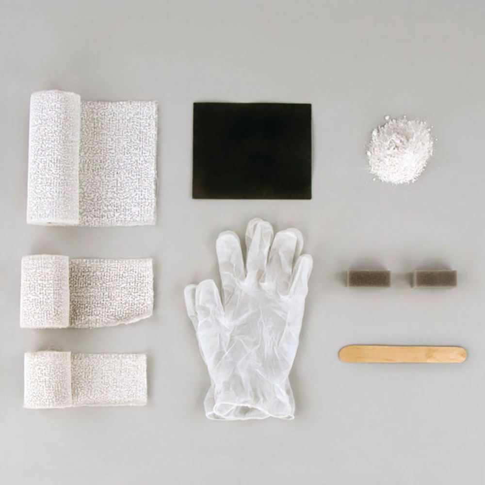Kit diy - souvenirs de grossesse - moulage en plâtre du ventre