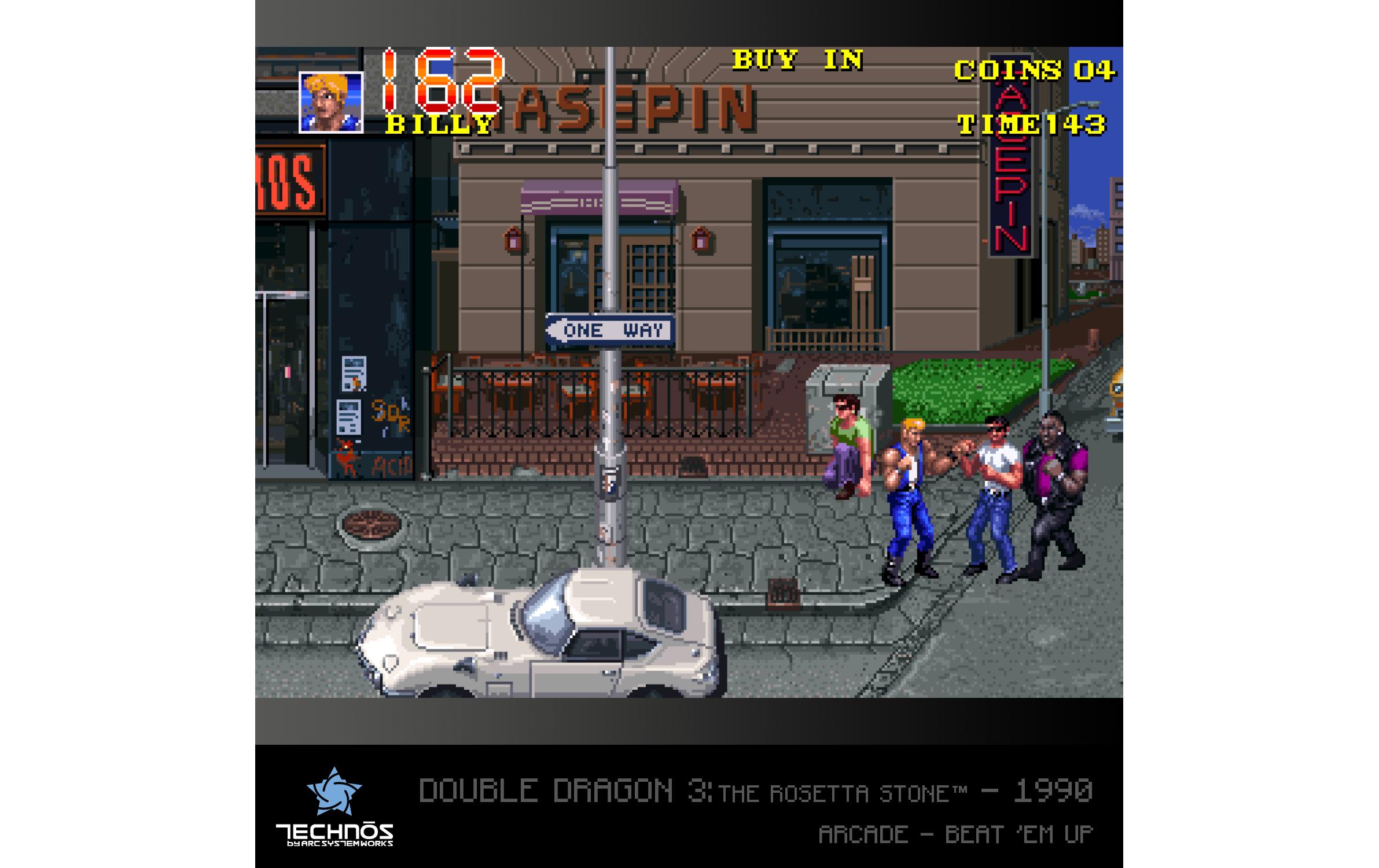 Evercade Technos Arcade Cartridge 1Nostalgische Retro-Spiele