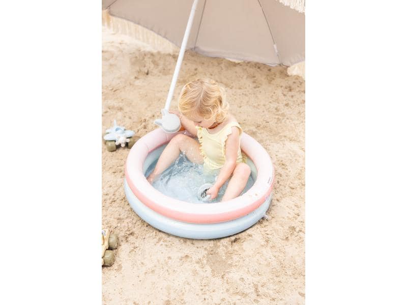 Swim Essentials Planschbecken Rainbow Ø 60 cm Baby-Pool mit zwei Luftkammern