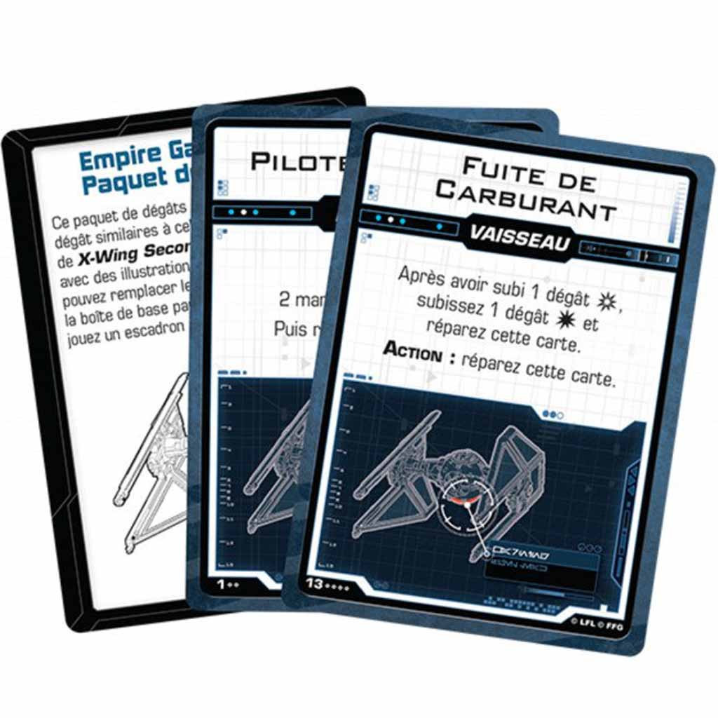 X-Wing 2.0 - Paquet de Dégâts Empire Galactique