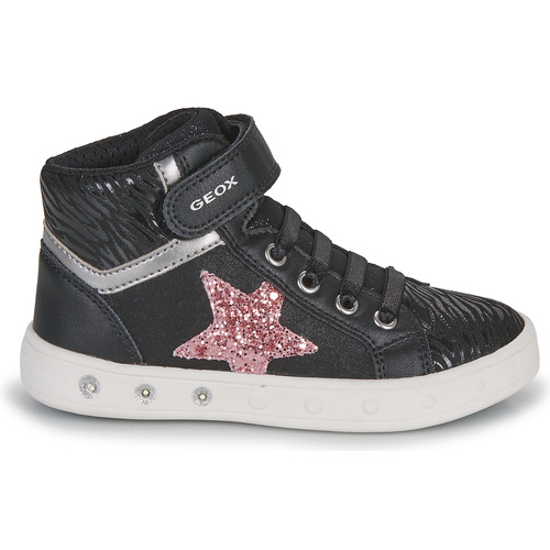 Geox - J SKYLIN GIRL G - Noir / Rose