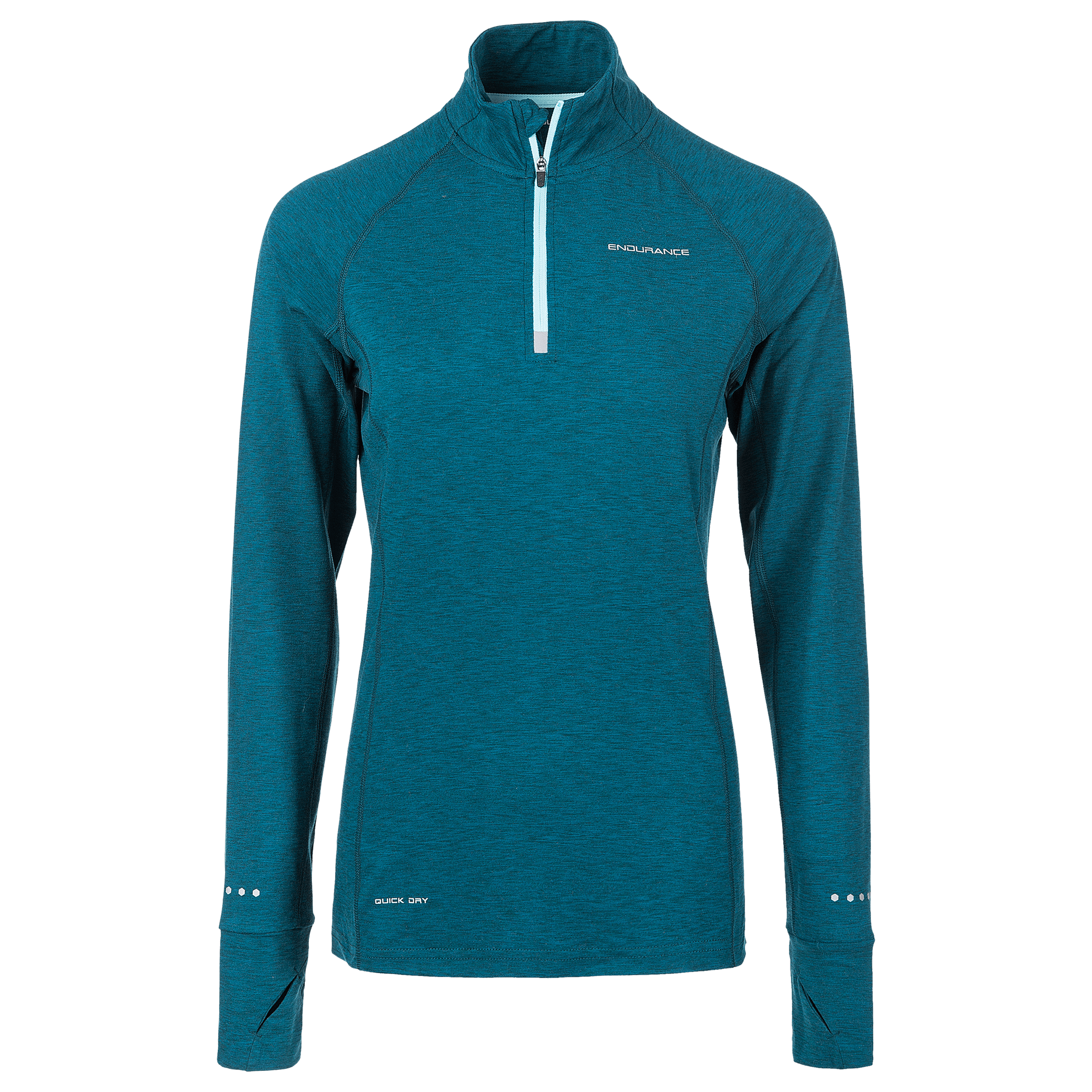 Endurance Canna V2 W Melange Performance Midlayer - Mellomlag