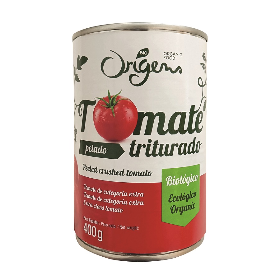 TOMATE EM CONSERVA ORIGENS BIO 400G