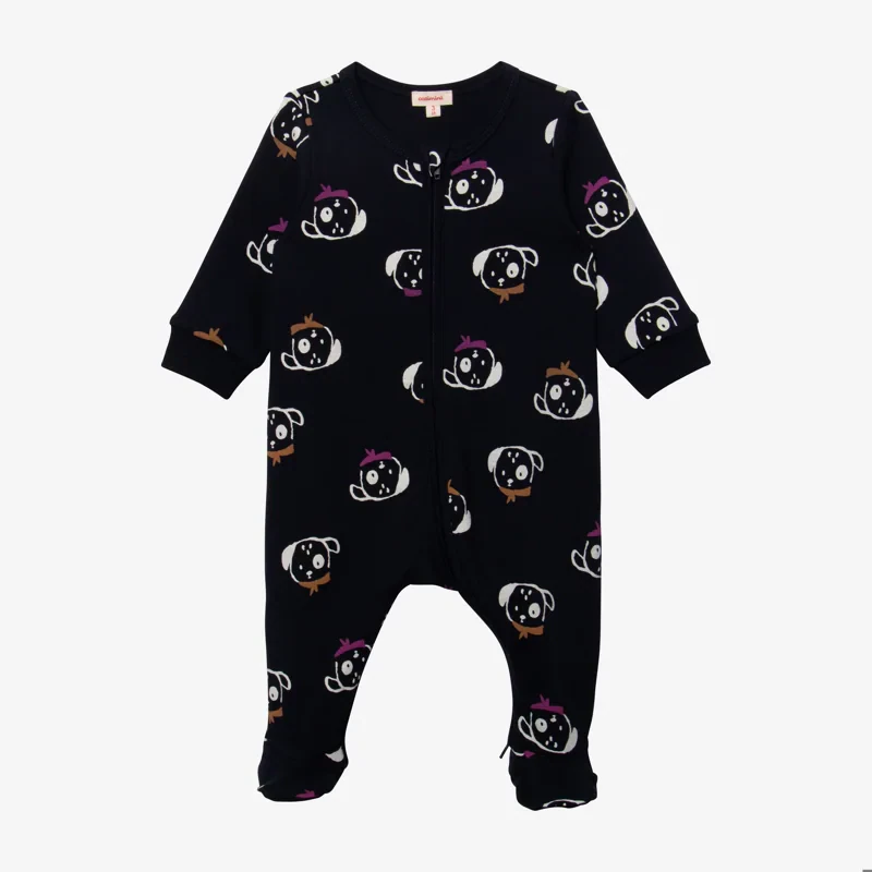 Pyjama bébé garçon chiens bleu Catimini Bleu