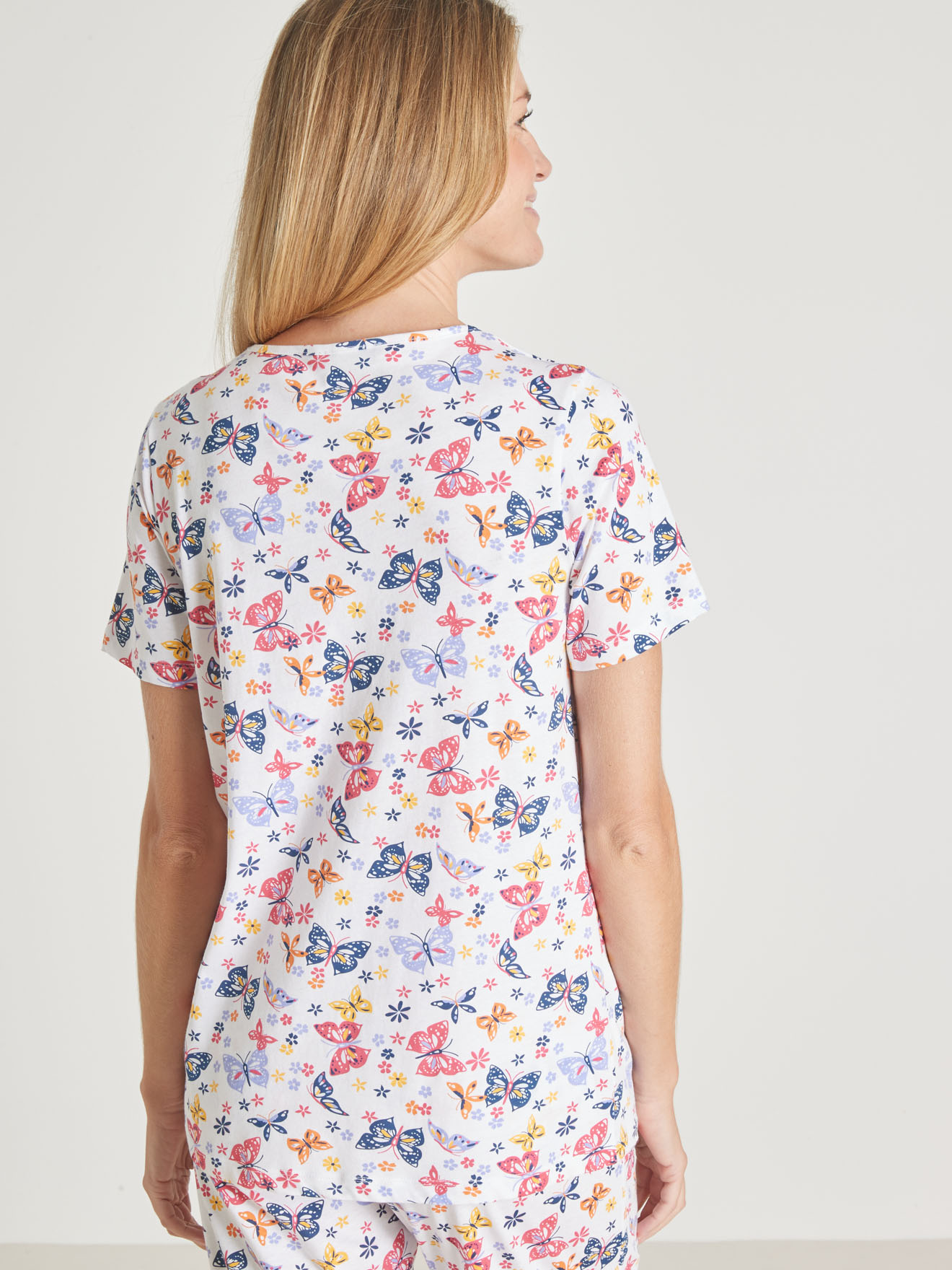 Tee-shirt de pyjama pur coton