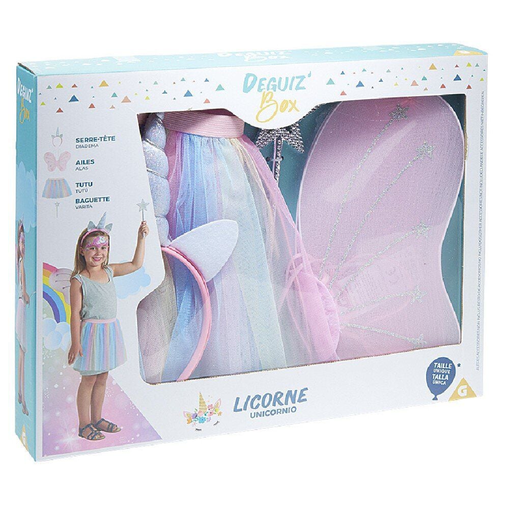 Deguiz'box déguisement fille licorne - Taille unique
