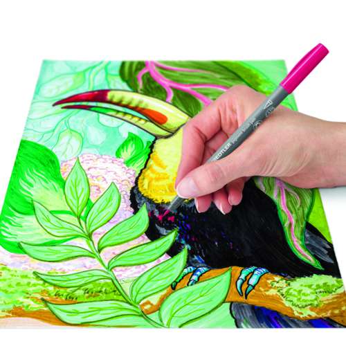 STAEDTLER® pigment arts pen brush 371, 36er-Set