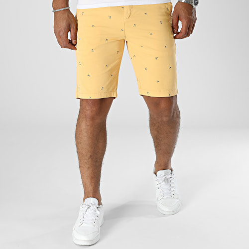 Short Chino Slim Jaune