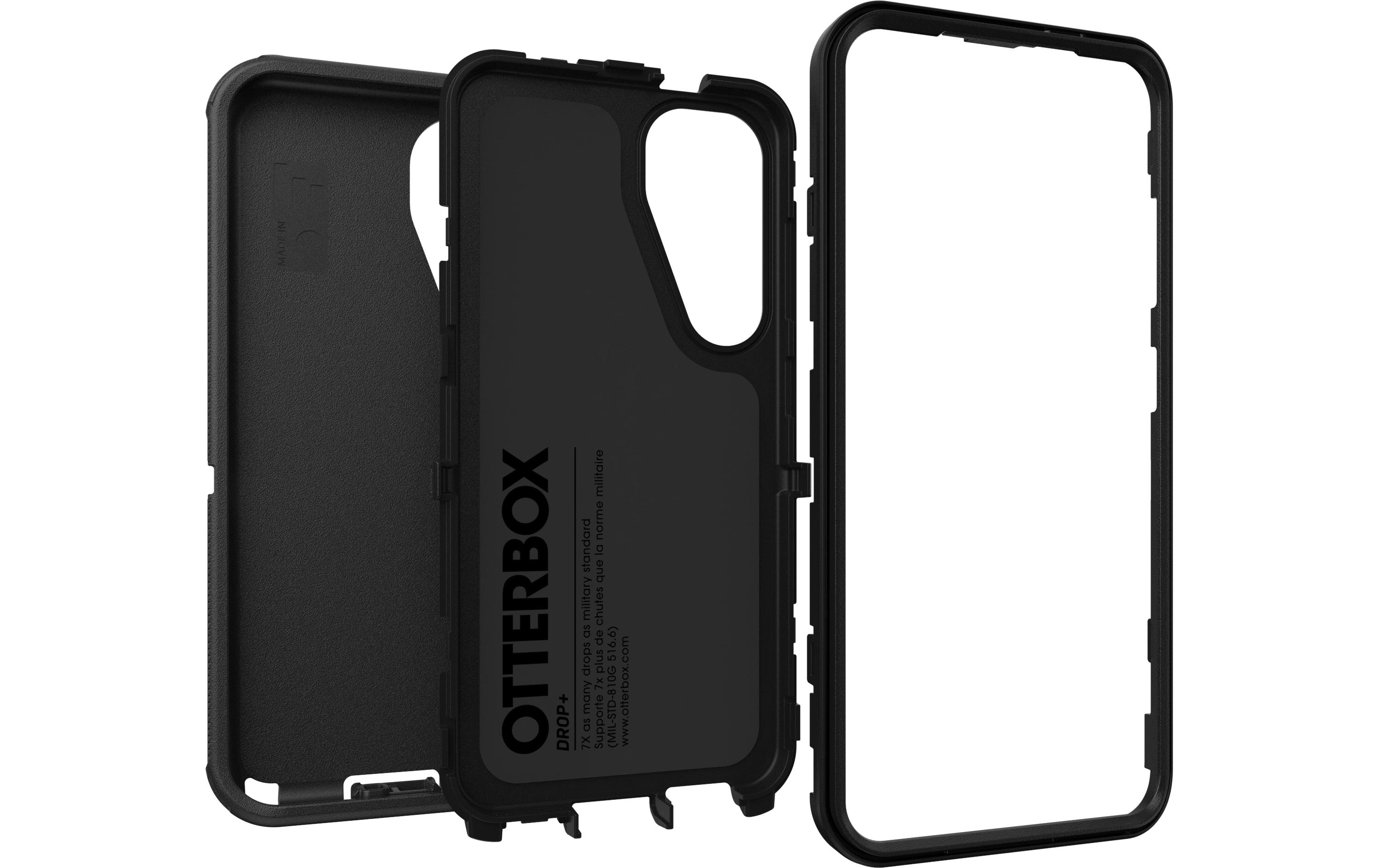 Back Cover Defender Galaxy S25 SchwarzSchutzhülle für das Samsung Galaxy S25 mit MagSafe Lademöglichkeit