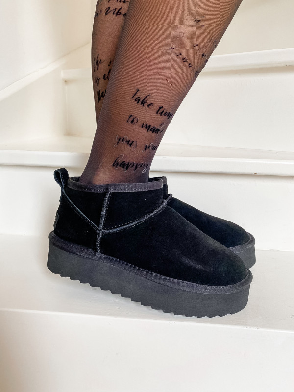 Colors Of California - Bottines fourrées HC.YWPLA01 Black