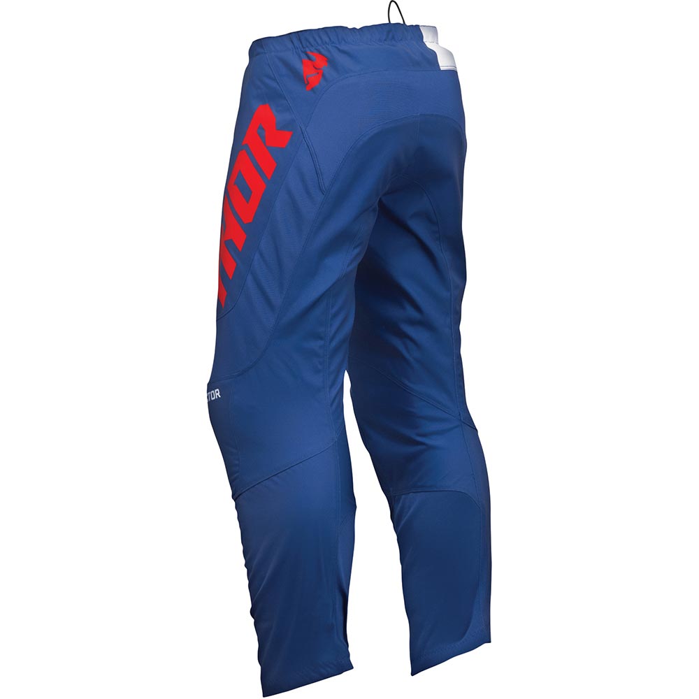 Thor Motocross - Pantalon Sector Checker Navy / Rouge / Blanc