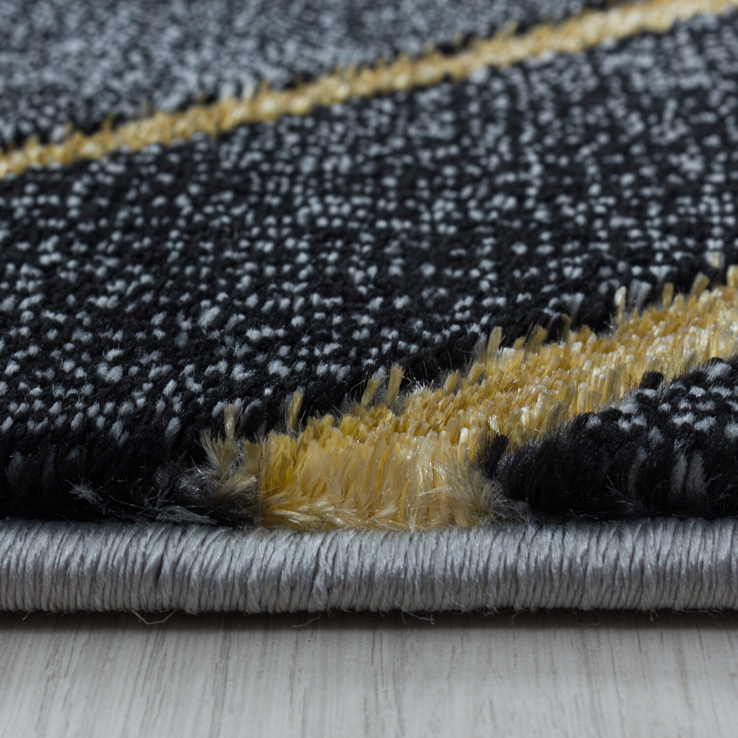 Modern Designer Teppich, Kurzflor Rauten - Marmor Optik, Rechteckig