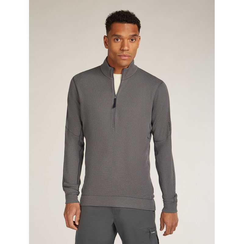 Merino 260 Waffle Knit Wander LS Half Zip - Maillot thermique laine mérinos homme