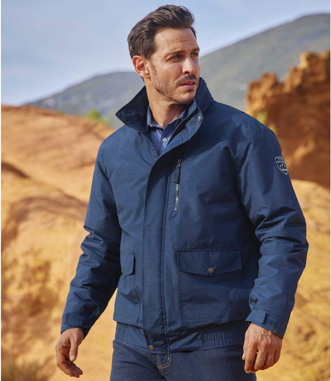 Blouson Microfibre Matelassé