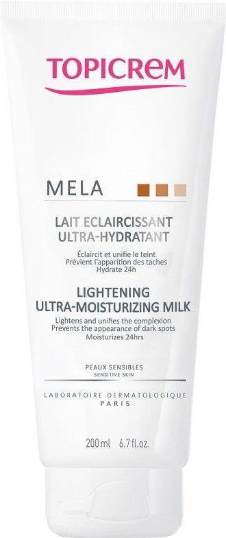 Topicrem Verhelderende ultra-hydraterende melk 200 ml