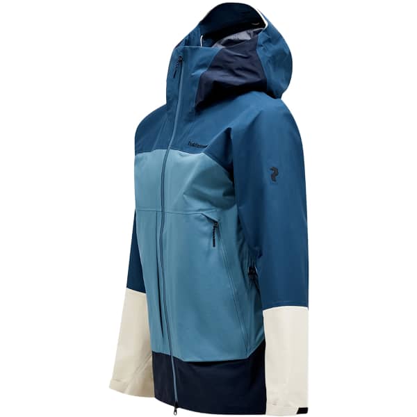 Veste de ski PEAK PERFORMANCE M VISLIGHT GORE-TEX C-KNIT JACKET INFINITY TEEL/HYDRO FRESH/SALUTE BLUE