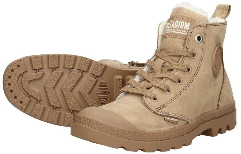 Palladium Pampa Hi gebroken wit