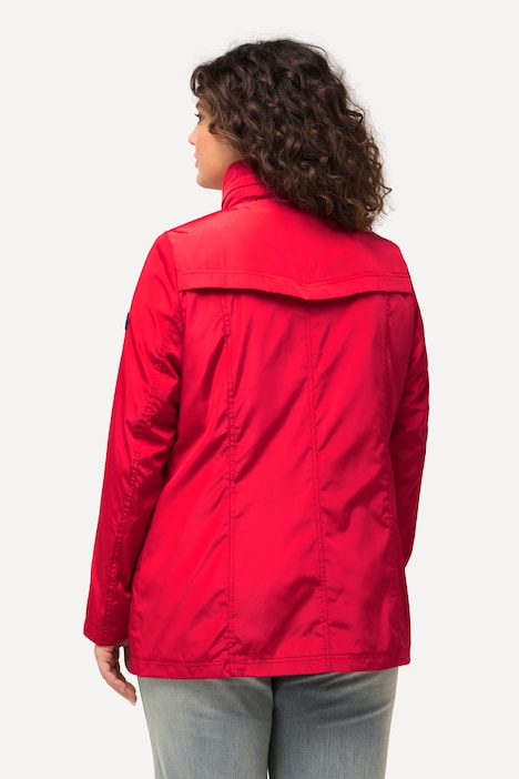 HYPRAR Funktionsjacke, Stehkragen, Kapuze, 2-Wege-Zipper