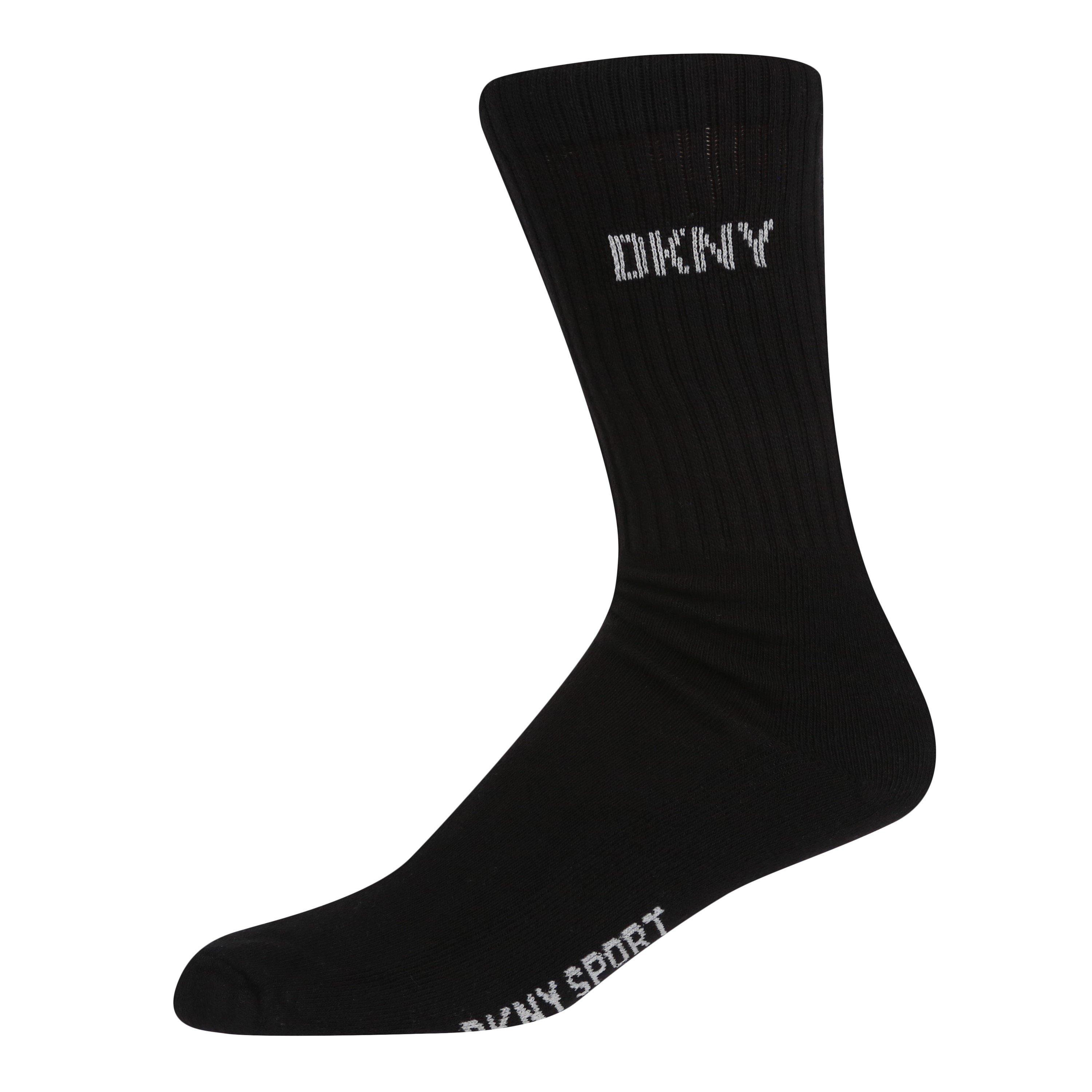 DKNY Ribbed 3 Pack Socks