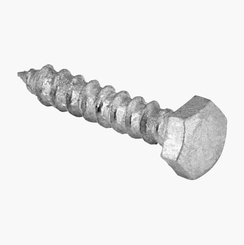 Fransk treskrue, 6 x 30 mm, 25 stk.