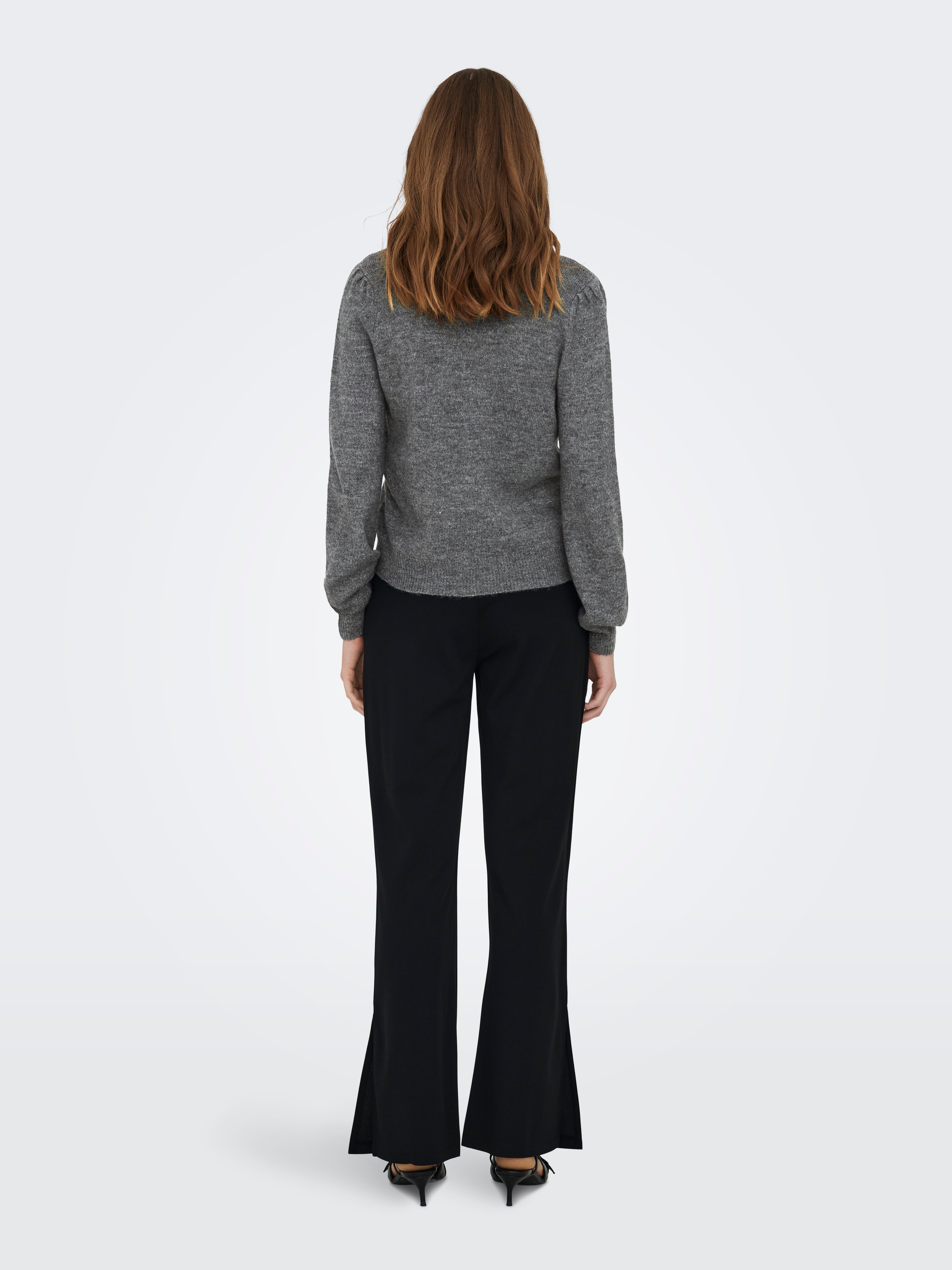 JDYDREA Strickpullover Dark Grey Melange