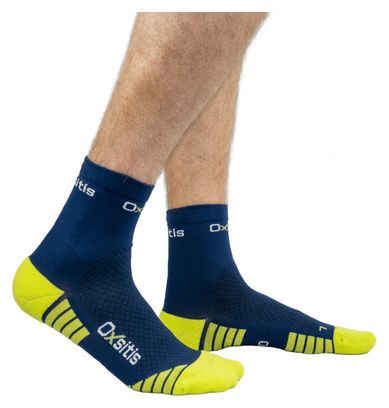 Chaussettes Oxsitis Origin Bleu Jaune