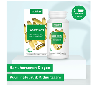 Purasana Vegan Omega-3 Algenolie Softgels 30SG