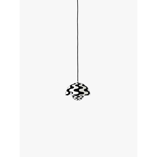 &Tradition Flowerpot VP1 Pendel, Black/White Pattern