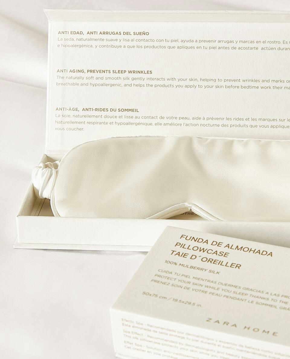 Máscara para os olhos 100% seda de amoreira