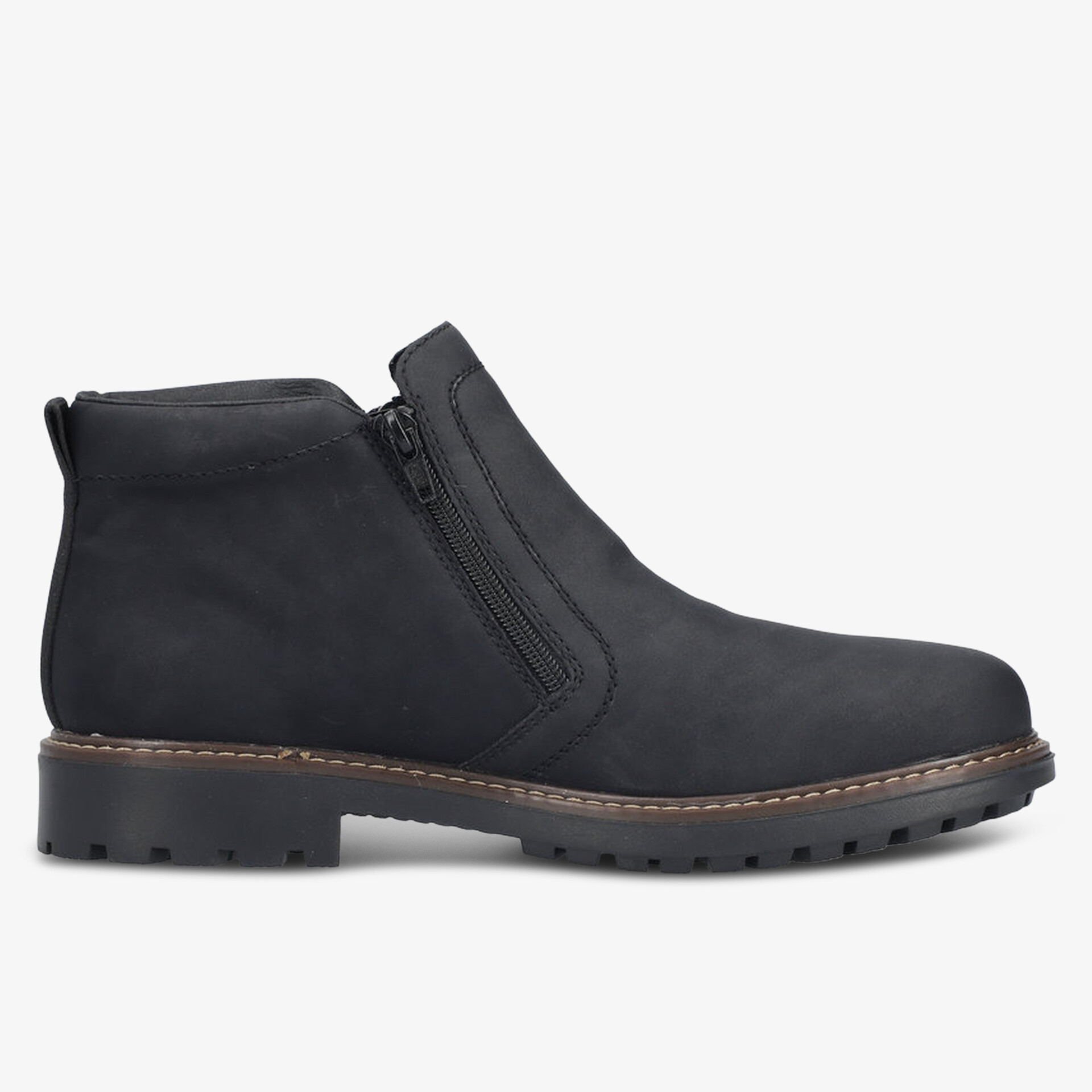 rieker Herren Stiefel schwarz