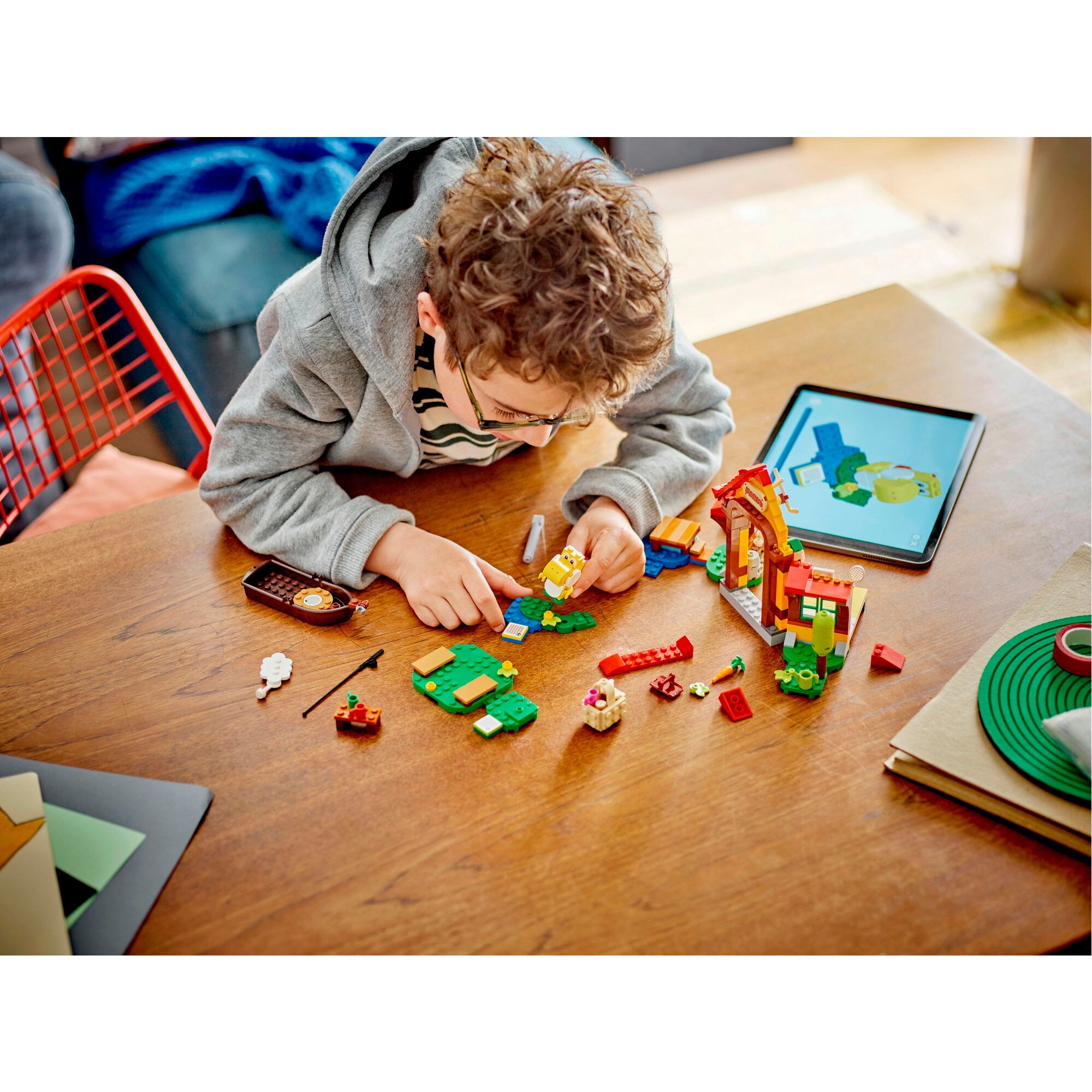 LEGO Konstruktionsspielzeug Super Mario Picknick bei Mario - Erweiterungsset