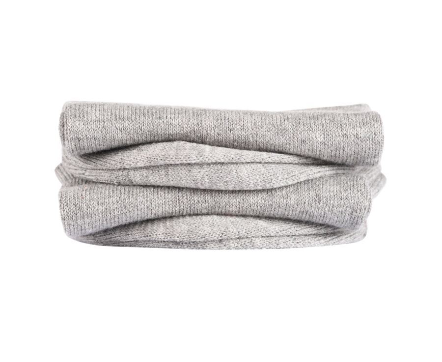 Socquettes homme Gris Clair Chiné