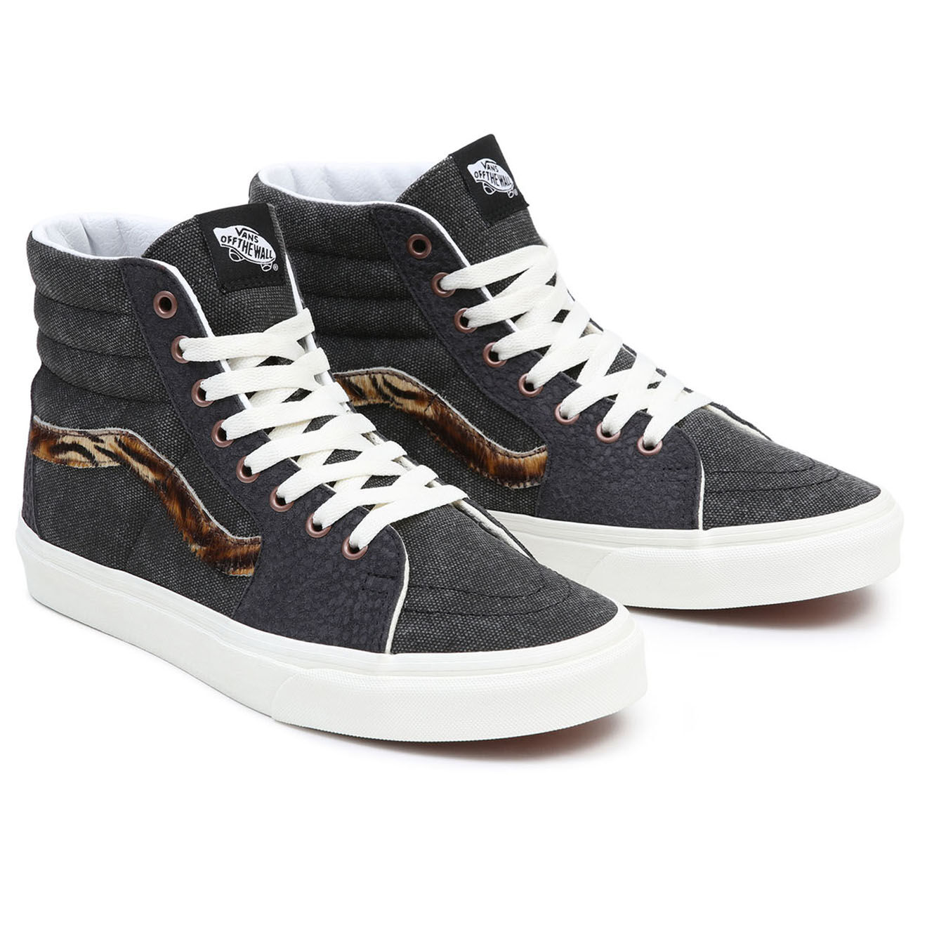 Vans Sneakers en Cuir & Textile SK8-Hi denim brut