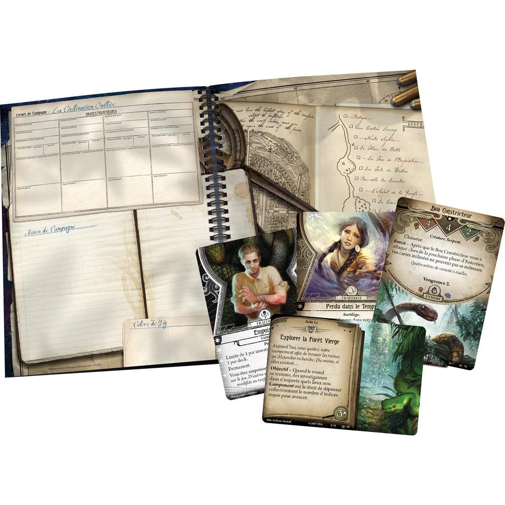 Horreur à Arkham : Le Jeu de Cartes - Civilisation Oubliée (Campagne)