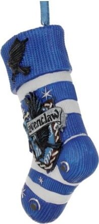 Harry Potter Julepynt - Ravenclaw Strømpe - 7,5 CM