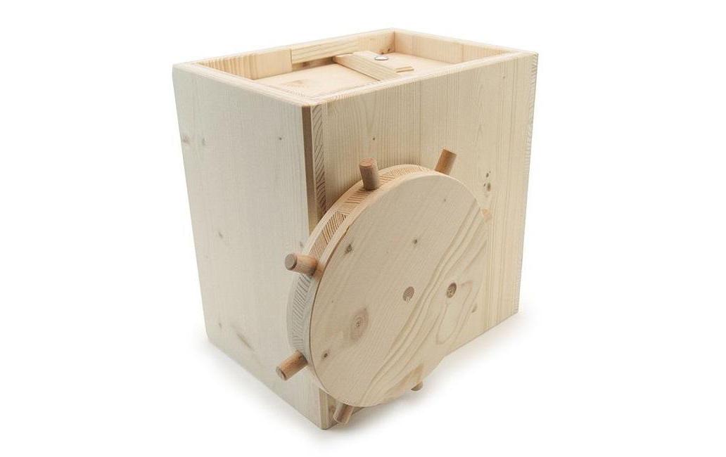 Strategie-Spiel Futtermühle Futterautomat<br>Holzspiel für 