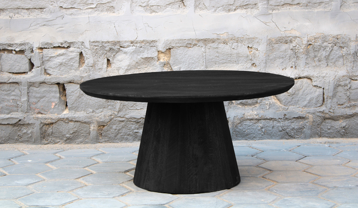 Salontafel set van 2 Oslo Zwart